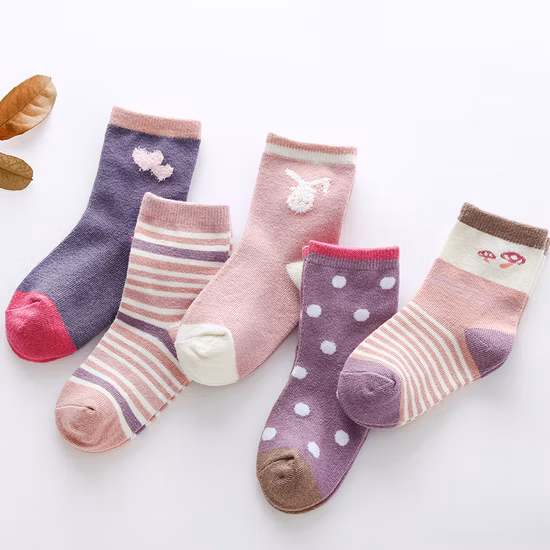 Chaussettes courtes unisexes personnalisées pour bébés et enfants, vente en gros, nouveauté en coton