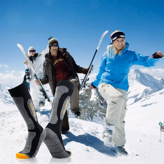 Chaussettes de Sport en plein air imperméables de haute qualité, chaussettes unisexes pour la course, le Ski et l'escalade