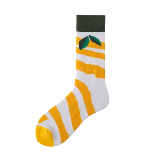 Chaussettes de fruits Casual drôle mignon chaussettes pour femmes cheville en coton chaussettes d'avocat chaussettes en coton